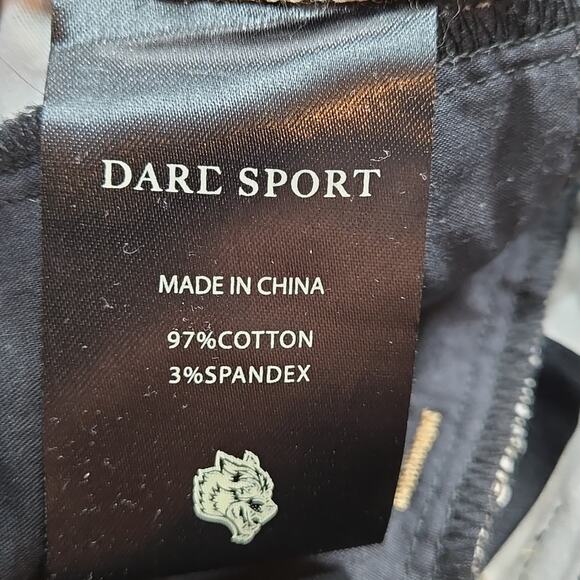 Darc Sport American Wolf Camoflauge Khaki Chino Pants Size 32 - Picture 4 of 9